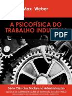 A Psicofísica Do Trabalho Industrial