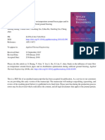 Study On The Influence of Water Flow On Temperature Around Freeze Pipes and Its Distribution Optimization During Artificial Ground Freezing