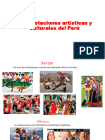 Manifestaciones Artísticas y Culturales Del Perú