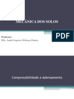 04.1 - Aula 04 - Compressibilidade e Adensamento