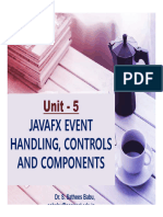 Unit-5 JAVA FX Programming