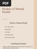 Models of Mental Health