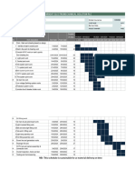 G + 9 Work Schedule