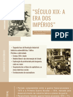 1 Século XIX A Era Dos Impérios 2