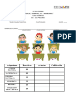 Examen 4to Grado