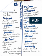 Europe Continent, North America, South America Notes (Bright Way Academy) 5