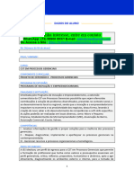 Relatório Final - Projeto de Extensão II - CST em Processos Gerenciais - Programa de Inovação e Empreendedorismo