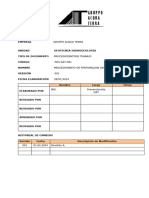 Procedimiento Perforacion Geotecnica Igcont 2023