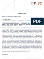 Ingresos Derivados de Contratos de Publicidad