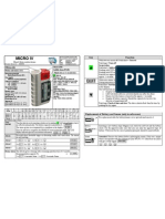 Micro Iv: Short-Form Instructions