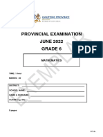 Gr6 MATH (ENG) June 2022 Question Paper