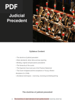 Judicial Precedent