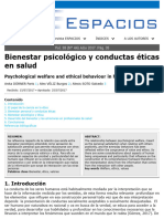 Bienestar Psicológico y Conductas Éticas en Salud - Removed