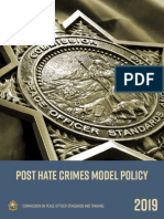 CA POST Hate - Crimes