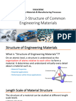 Lecture2-Structure of Materials & Influence On Properties