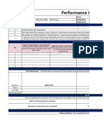 PIP Form Template