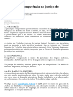 Texto 3 - Jurisdição e Competência Na Justiça Do Trabalho