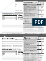 Sea of Dead Men Playbook Sheets