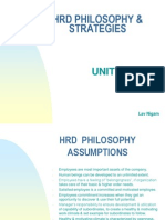 HRD - Philisopy & Strategy - Unit 3