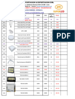 LISTA DE PRECIOS 2023 - Luminarias - EVERLEO