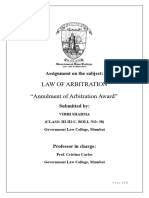 Arbitration