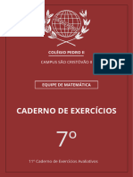 Semana 21 - Caderno de Exercícios