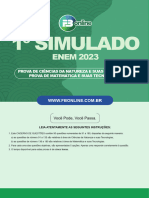 2023 Simulado 1 Naturezas e Matemática