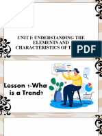 Trends-Lesson 1 - What Is A Trend and Lesson 2 - What Is Trendspotting