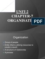 UNIT-2 Chapter-7 Organisation