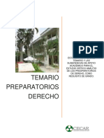 TEMARIO PREPARATORIOs de Derecho