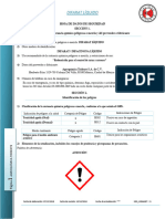 Difarat Liquido - Hoja de Datos de Seguridad