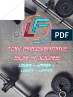 Programme 4 Jours