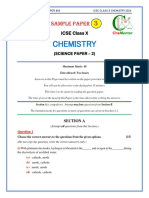 ICSE X SP 03 (Questions)