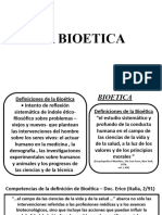 6-1 La Bioetica