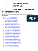 The - International.jew Ford, Henry.1920 1922.searchable