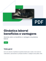 Ginastica Laboral Beneficios e Vantagens