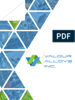 Valour Alloys Catalogue