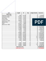 Insulation Area Calculation Template