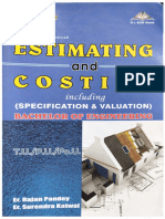 A Complete Manual of Estimating and Costing