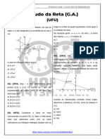 Estudo Da Reta (G.A.) (UFU)