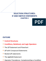 Chapter4 SelectionStructures