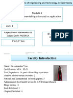 Maths III - Unit 3