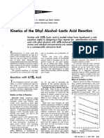 Kinetics of Cetyl Alcohol