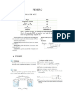 REVISÃO - Eletroquimica