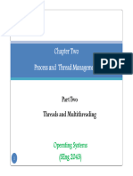 Chapter 2 Process Management Part 2 Threads and Multithreading