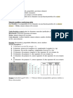 Fisico Quimica Tabla Periodica - Resumen