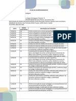 Ficha de Acompanhamento Feita Pronta