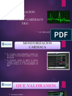 Valoracion Y Monitoreo Cardiaco EKG: Lic. Delia Quispe Mitma