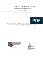 Zonificación Catastral y Las Tablas de Valores Unitarios Municipio de Tehuacán T17 18122023