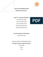 Evidencia GA1-240201528-AA2-EV01 - Planteamiento de Ecuación - Grupo 3